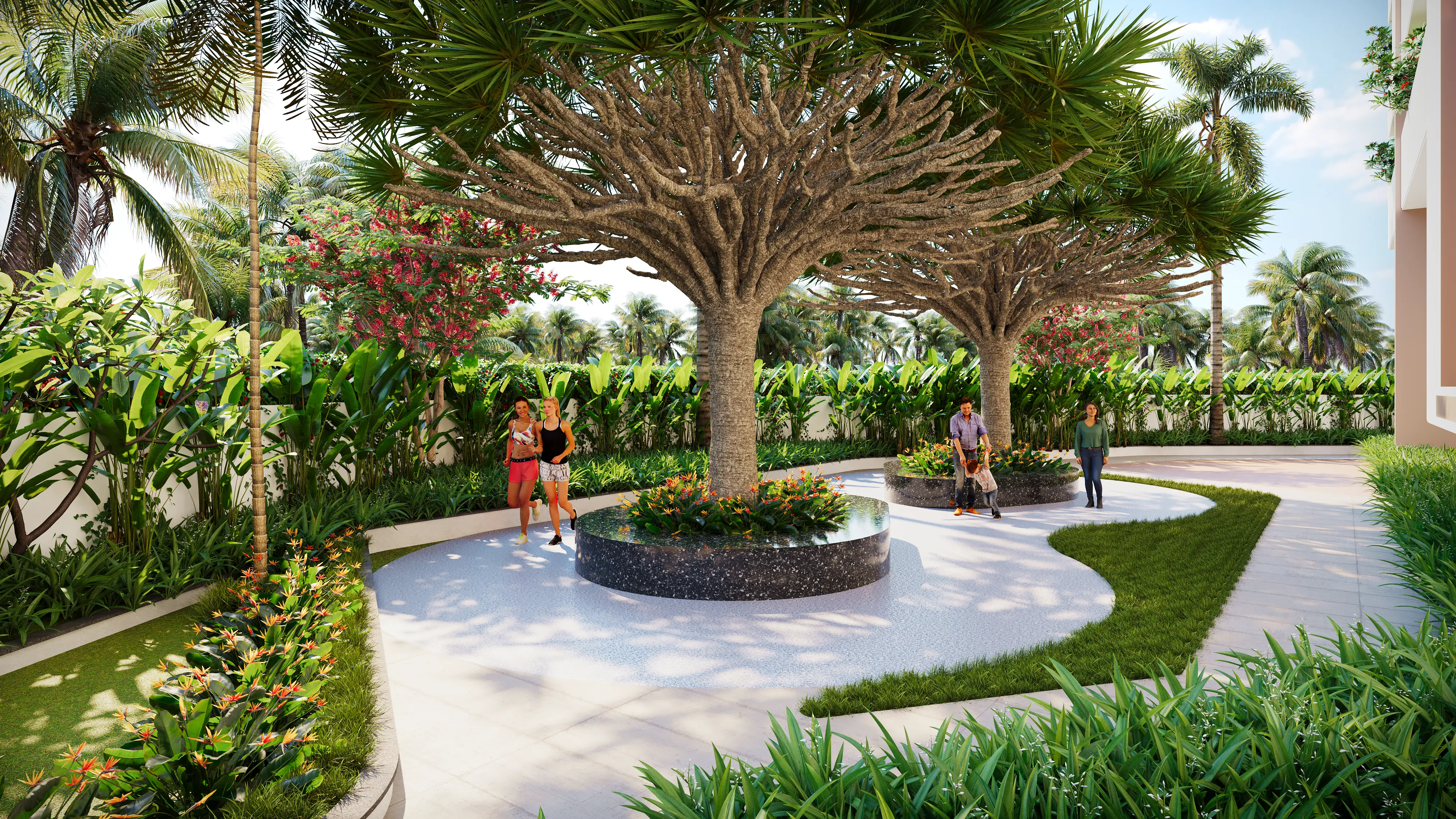 8-Shaped Garden